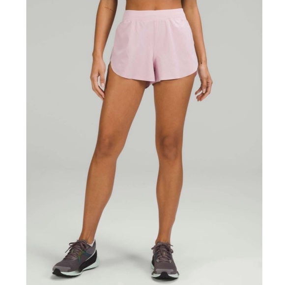 Lululemon Find Your Pace High-Rise Lined Short 3" in
Pink Peony - Picture 3 of 16